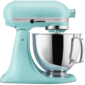KitchenAid Artisan 5KSM125-EMI Mineral Water - Batteur mélangeur planétaire avec tête relevable