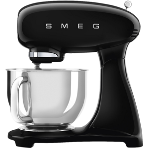 SMEG Full Color Noir SMF05BLEU - Batteur mélangeur planétaire - Cuve inox de 4,8 litres