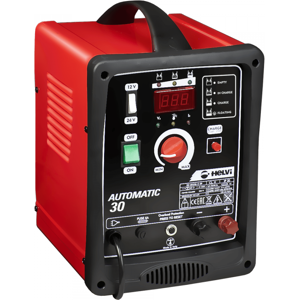 Helvi Automatic 30 - Chargeur de batterie et mainteneur de charge automatique portable - 12/24V - Monophasé - Publicité Helvi Automatic 30 - Chargeur de batterie et mainteneur de charge automatique portable - 12/24V - Monophasé - Publicité