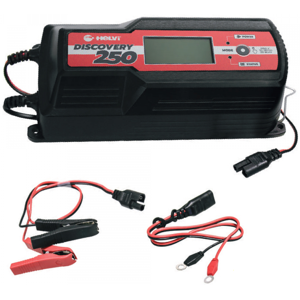 Helvi Discovery 250 - Chargeur de batterie - 12/24 V - Publicité Helvi Discovery 250 - Chargeur de batterie - 12/24 V - Publicité