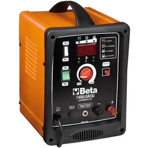 Beta tools Beta 1498/AM30 - Chargeur et mainteneur de charge automatique portable - 12/24 V - Monophasé - Publicité Beta tools Beta 1498/AM30 - Chargeur et mainteneur de charge automatique portable - 12/24 V - Monophasé - Publicité