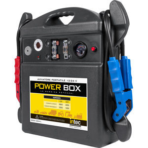Intec BOS1224-LS - Démarreur professionnel portable à batterie - 12/24 V - 9900CA - Publicité Intec BOS1224-LS - Démarreur professionnel portable à batterie - 12/24 V - 9900CA - Publicité