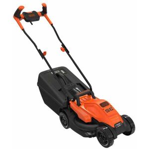 Black & Decker Tondeuse à gazon électrique Black & Decker BEMW451BH-QS - Lame 32 cm avec puissance max 1200 watts