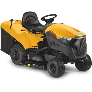 Stiga Estate 7102 W SE 90 - Tracteur tondeuse - Boîte hydrostatique - Bac de ramassage - Mulching - Publicité Stiga Estate 7102 W SE 90 - Tracteur tondeuse - Boîte hydrostatique - Bac de ramassage - Mulching - Publicité