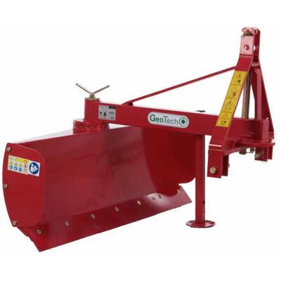 Niveleuse pour tracteur GeoTech DL140 à rotation lame 360° et Bras orientable - Publicité Niveleuse pour tracteur GeoTech DL140 à rotation lame 360° et Bras orientable - Publicité