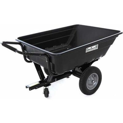Remorque tractée pour autoportée GeoTech TC3080PL - remorque avec benne en plastique - 121x93 (h 29 cm) - Publicité Remorque tractée pour autoportée GeoTech TC3080PL - remorque avec benne en plastique - 121x93 (h 29 cm) - Publicité
