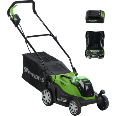Greenworks G48LM36K2 - Publicité Greenworks G48LM36K2 - Publicité