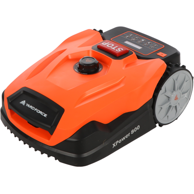 Yard Force XPower 800 - Robot tondeuse - Contrôle Bluetooth - Surface 800m² - Publicité Yard Force XPower 800 - Robot tondeuse - Contrôle Bluetooth - Surface 800m² - Publicité
