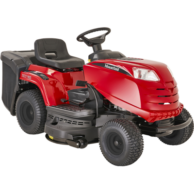 Castelgarden Mountfield MTF 98H - Tracteur tondeuse avec boîte de vitesses hydrostatique et bac de ramassage de 240 L - Publicité Castelgarden Mountfield MTF 98H - Tracteur tondeuse avec boîte de vitesses hydrostatique et bac de ramassage de 240 L - Publicité