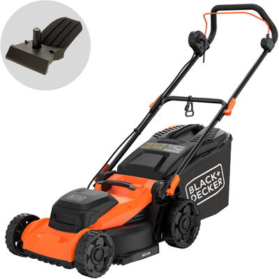 Black & Decker BEMWP400-QS - Tondeuse à gazon électrique - 1800 W - Largeur de coupe 40 cm - Publicité Black & Decker BEMWP400-QS - Tondeuse à gazon électrique - 1800 W - Largeur de coupe 40 cm - Publicité