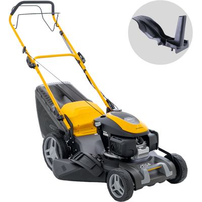 Stiga Combi 53 SQ H - Tondeuse à gazon thermique tractée - Moteur Honda GCVx 170 - Largeur de coupe 51 cm - Publicité Stiga Combi 53 SQ H - Tondeuse à gazon thermique tractée - Moteur Honda GCVx 170 - Largeur de coupe 51 cm - Publicité