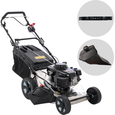 Marina Systems MX 57 SH 3V - Tondeuse à gazon thermique tractée - Moteur thermique Honda GXV 160 - Publicité Marina Systems MX 57 SH 3V - Tondeuse à gazon thermique tractée - Moteur thermique Honda GXV 160 - Publicité