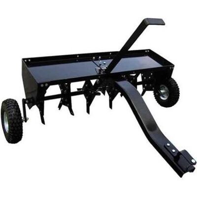 GeoTech Scarificateur et aérateur pour tracteur de pelouse - Disques, Acier, Attelage - Publicité GeoTech Scarificateur et aérateur pour tracteur de pelouse - Disques, Acier, Attelage - Publicité