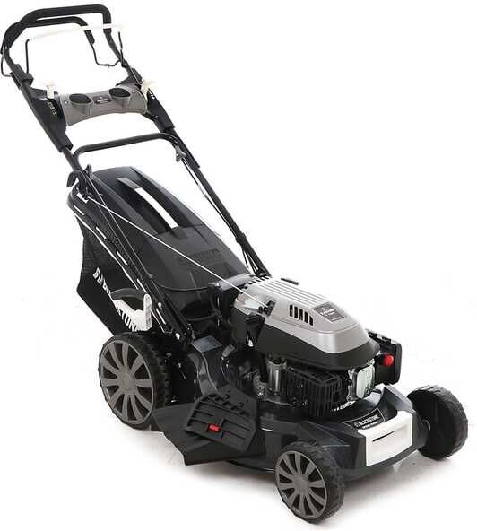Blackstone SP530E Deluxe - Tondeuse à gazon thermique tractée - 4 en 1