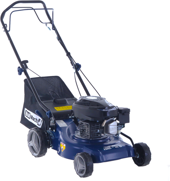 BullMach PARIS - 40 IS - Tondeuse à gazon thermique tractée - Moteur thermique 4HP - Coupe 40 cm