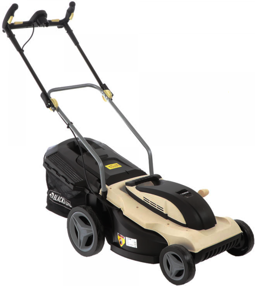 BlackStone B-ELM 43 - Tondeuse à gazon électrique - 2000W - Coupe de 43 cm