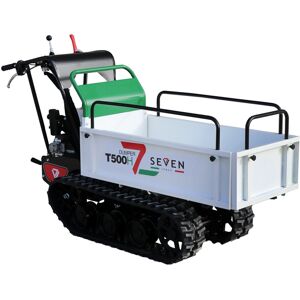 Brouette à chenilles Seven Italy T500H GX-E - benne extensible - charge 500 kg - Publicité Brouette à chenilles Seven Italy T500H GX-E - benne extensible - charge 500 kg - Publicité