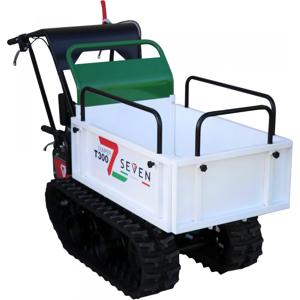 Brouette à chenilles Seven Italy T300 GX-E - Benne extensible - Charge 300 kg - Publicité Brouette à chenilles Seven Italy T300 GX-E - Benne extensible - Charge 300 kg - Publicité