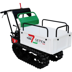 Brouette à chenilles Seven Italy T300 GX - benne extensible - capacité de charge 300 kg - Publicité Brouette à chenilles Seven Italy T300 GX - benne extensible - capacité de charge 300 kg - Publicité