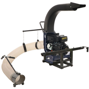 BullMach Filla R - Aspirateur à feuilles thermique sur remorque - Rato 7CV - Publicité BullMach Filla R - Aspirateur à feuilles thermique sur remorque - Rato 7CV - Publicité