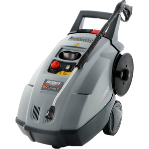 Comet Scout 135 Extra - Nettoyeur haute pression - Eau chaude - 135 bar - Publicité Comet Scout 135 Extra - Nettoyeur haute pression - Eau chaude - 135 bar - Publicité