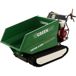 Brouette à chenilles dumper GreenBay Tipper-H 500 - Moteur Honda GX270 - Publicité Brouette à chenilles dumper GreenBay Tipper-H 500 - Moteur Honda GX270 - Publicité