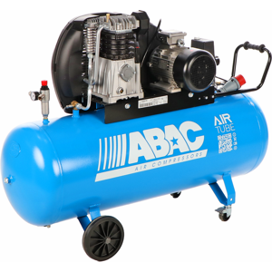 ABAC A49B 200 CT4 - Compresseur d'air électrique triphasé par courroie - Moteur 4 CV - 200 L - Publicité ABAC A49B 200 CT4 - Compresseur d'air électrique triphasé par courroie - Moteur 4 CV - 200 L - Publicité