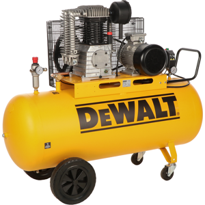DeWalt DXCMB75T270HCE - Compresseur d'air électrique triphasé par courroie - Moteur 7,5 CV 270 L - Publicité DeWalt DXCMB75T270HCE - Compresseur d'air électrique triphasé par courroie - Moteur 7,5 CV 270 L - Publicité