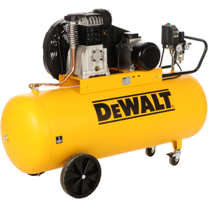 DeWalt DXCMB3T201HE - Compresseur d'air électrique triphasé par courroie - Moteur 3 CV 200 L - Publicité DeWalt DXCMB3T201HE - Compresseur d'air électrique triphasé par courroie - Moteur 3 CV 200 L - Publicité