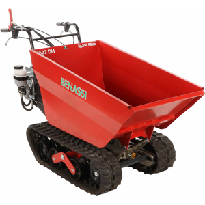Benassi M503DH - Brouette à chenilles - Benne dumper hydraulique - Capacité 550 kg - Publicité Benassi M503DH - Brouette à chenilles - Benne dumper hydraulique - Capacité 550 kg - Publicité