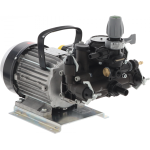 Pompe à pulvérisation électrique AgriEuro Top-Line - 20 bars, Italie, 230V, Chariot & Enrouleur - Publicité Pompe à pulvérisation électrique AgriEuro Top-Line - 20 bars, Italie, 230V, Chariot & Enrouleur - Publicité