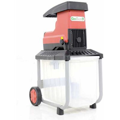 GeoTech ESB 2803 ROLLER - Broyeur électrique - Avec bac de ramassage - Publicité GeoTech ESB 2803 ROLLER - Broyeur électrique - Avec bac de ramassage - Publicité