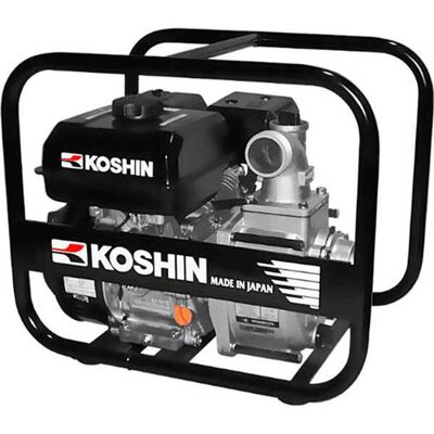 Pompe à eau Koshin SEV-80X - Auto-amorçante, Essence, 180cc - Publicité Pompe à eau Koshin SEV-80X - Auto-amorçante, Essence, 180cc - Publicité