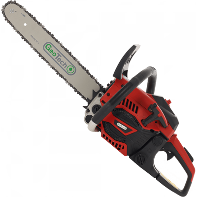 Tronçonneuse GeoTech GMS 37-40 - Barre 40 cm - Moteur 2 Temps - Publicité Tronçonneuse GeoTech GMS 37-40 - Barre 40 cm - Moteur 2 Temps - Publicité