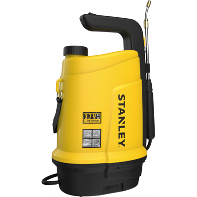 Stanley SXSPBS05E - Pompe de pulvérisation dorsal à batterie - 5 litres - 3,7V - 2,6Ah - Publicité Stanley SXSPBS05E - Pompe de pulvérisation dorsal à batterie - 5 litres - 3,7V - 2,6Ah - Publicité