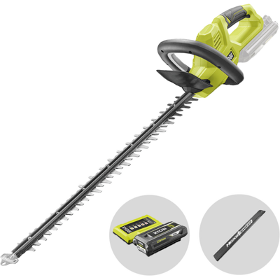 Taille-haies sans fil Ryobi 36V MAX POWER - Lames 60cm, avec batterie 2.0Ah et chargeur - Publicité Taille-haies sans fil Ryobi 36V MAX POWER - Lames 60cm, avec batterie 2.0Ah et chargeur - Publicité