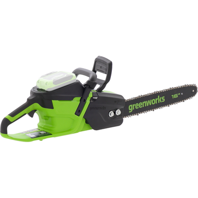 Greenworks CS40O6 - Tronçonneuse à batterie 60 V - Guide de 40 cm - SANS BATTERIE NI CHARGEUR - Publicité Greenworks CS40O6 - Tronçonneuse à batterie 60 V - Guide de 40 cm - SANS BATTERIE NI CHARGEUR - Publicité