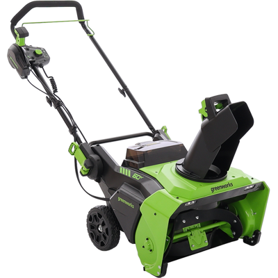 Greenworks GD60ST - Fraise à neige à batterie - SANS BATTERIE NI CHARGEUR - Publicité Greenworks GD60ST - Fraise à neige à batterie - SANS BATTERIE NI CHARGEUR - Publicité