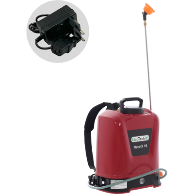 GeoTech NEBRIX 16 - Pompe de pulvérisation à dos à batterie - 16 litres - 12 V 8 Ah - Publicité GeoTech NEBRIX 16 - Pompe de pulvérisation à dos à batterie - 16 litres - 12 V 8 Ah - Publicité
