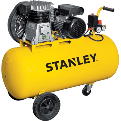Stanley B 345/10/100 - Compresseur d'air électrique - 100L - Horizontal - Publicité Stanley B 345/10/100 - Compresseur d'air électrique - 100L - Horizontal - Publicité