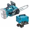 Tronçonneuse à batterie Makita DUC252Z - batterie 5Ah 18V et chargeur de batterie inclus