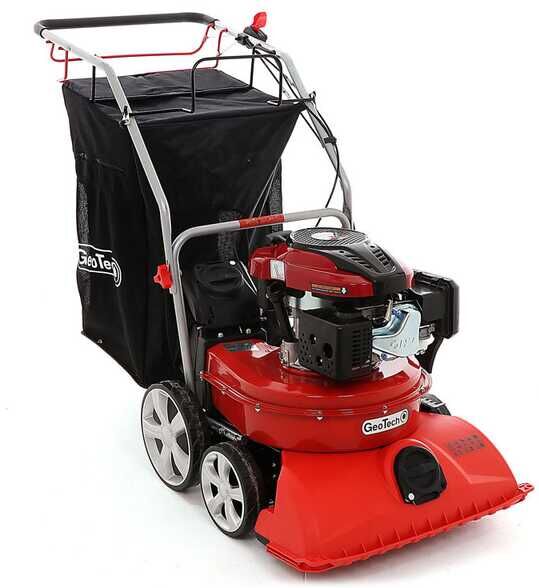 GeoTech LV 450 SP - Aspirateur à feuilles thermique autotracté - Loncin 159 cm3