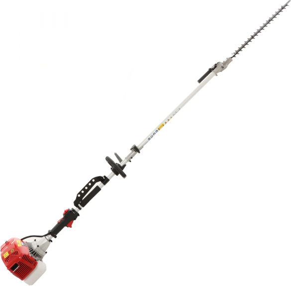 Taille-haie thermique sur perche GeoTech 2T GT-2 58 L- 58 cm3