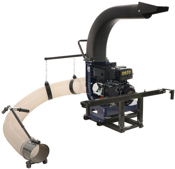 BullMach Filla R - Aspirateur à feuilles thermique sur remorque - Rato 7CV