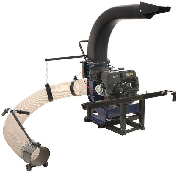 BullMach Filla RE - Aspirateur à feuilles thermique sur remorque - Rato 7 CV