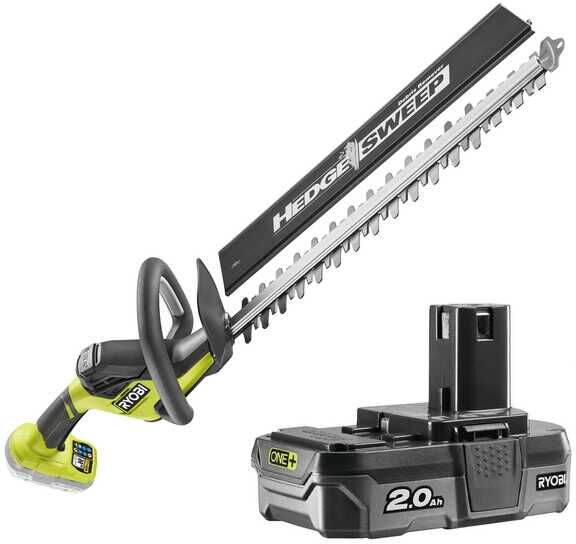 Taille-haies à batterie RYOBI RY18HT45A-120 - 18V - 2Ah - lame de 45 cm