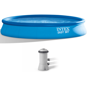 Intex Piscine gonflable Intex Easy Set 28158NP + Épurateur à cartouche