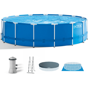 Intex Piscine ronde Intex Metal Frame 28242NP