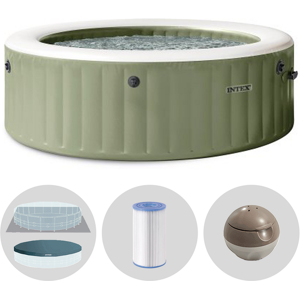 Intex Rotonda Bubble Massage 28412NP - Ø236x71 cm - Piscine d'hydromassage spa - Publicité Intex Rotonda Bubble Massage 28412NP - Ø236x71 cm - Piscine d'hydromassage spa - Publicité