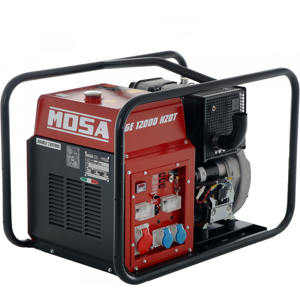 MOSA GE 12000 HZDT - Groupe électrogène diesel 9.6 KW - Continu 8.8 kW Triphasé - Moteur Hatz 1D90 - Publicité MOSA GE 12000 HZDT - Groupe électrogène diesel 9.6 KW - Continu 8.8 kW Triphasé - Moteur Hatz 1D90 - Publicité